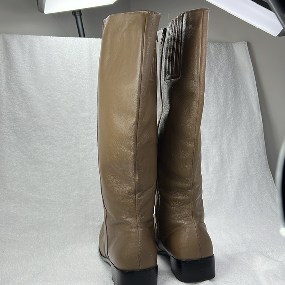 Valley Lane, taupe boots, 17 inches up leg - Picture 3 of 6